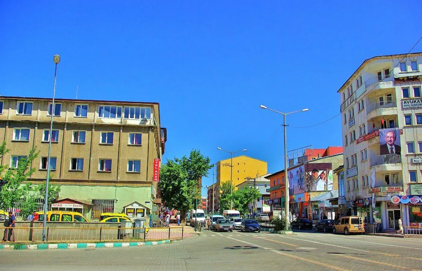Ağrı kent ve kültür görünümü